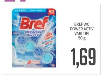 BREF WC POWER ACTIV VARI TIPI 50 g