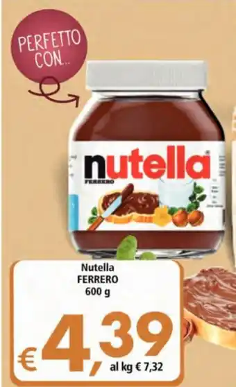 Alter Discount Ferrero Nutella 600g offerta