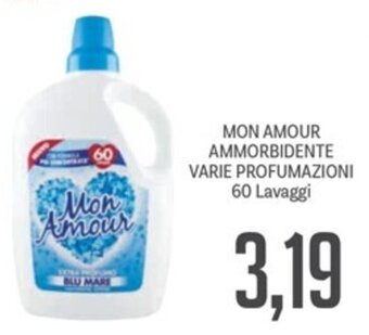 MON AMOUR AMMORBIDENTE VARIE PROFUMAZIONI 60 Lavaggi