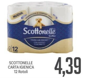 Supermercati Piccolo SCOTTONELLE CARTA IGIENICA 12 Rotoli offerta