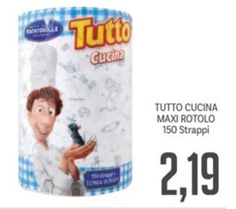 Supermercati Piccolo TUTTO CUCINA MAXI ROTOLO 150 Strappi offerta