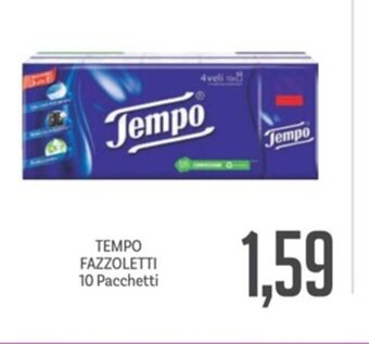 Supermercati Piccolo TEMPO FAZZOLETTI 10 Pacchetti offerta