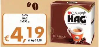 Alter Discount Hag Caffè 2x250g offerta