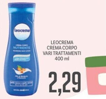LEOCREMA CREMA CORPO VARI TRATTAMENTI 400 ml