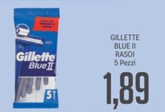 Supermercati Piccolo GILLETTE BLUE II RASOI 5 Pezzi offerta