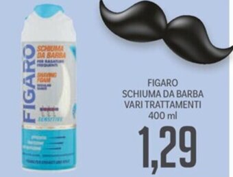 FIGARO SCHIUMA DA BARBA VARI TRATTAMENTI 400 ml