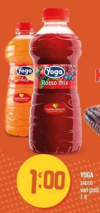 YOGA SUCCO vari gusti 1 lt