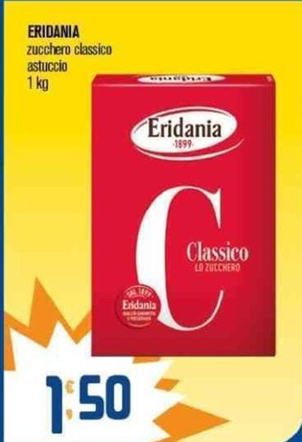 ERIDANIA zucchero classico astuccio 1 kg