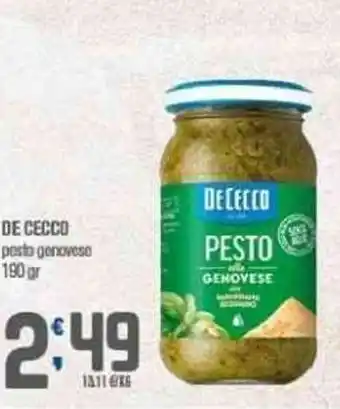 DE CECCO pesto genovese 190 gr