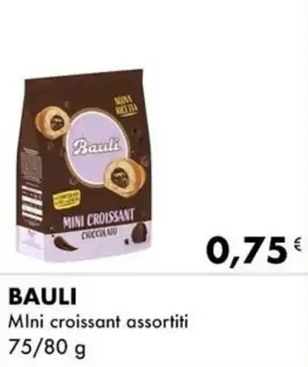 Iper Tosano BAULI Mini croissant assortiti 75/80 g offerta