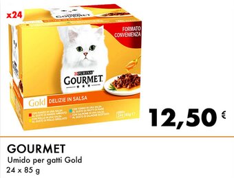 Iper Tosano GOURMET Umido per gatti Gold 24 x 85 g offerta