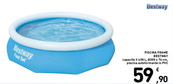 Spazio Conad PISCINA FRAME BESTWAY offerta