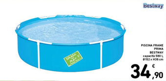 Spazio Conad PISCINA FRAME PRIMA BESTWAY offerta