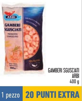 GAMBERI SGUSCIATI ARBI 400 g