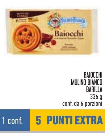 Conad BAIOCCHI MULINO BIANCO BARILLA 336 g offerta