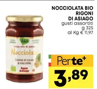 Rigoni di asiago nocciolata bio