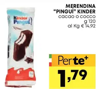 Kinder merendina pingui