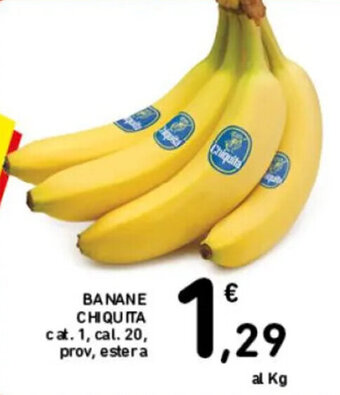 Spazio Conad BANANE CHIQUITA offerta