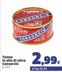 Sigma Consorcio tonno in olio di oliva offerta