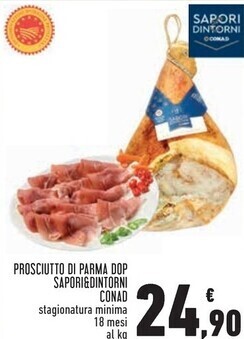 Conad City Conad prosciutto di parma dop sapori&dintorni offerta