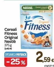 Carrefour Express Nestlè cereali fitness original offerta