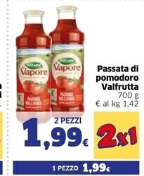 Ok Sigma Valfrutta passata di pomodoro offerta