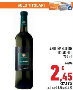 Conad City Ciccariello lazio igp bellone offerta