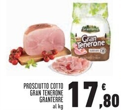 Gran terre prosciutto cotto gran tenerone