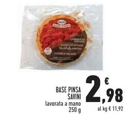 Savini base pinsa