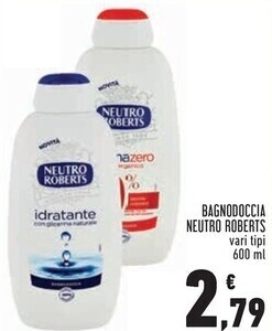 Neutro roberts bagnodoccia