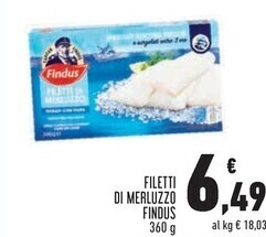 Findus filetti di merluzzo