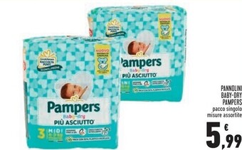Pampers pannolini baby dry