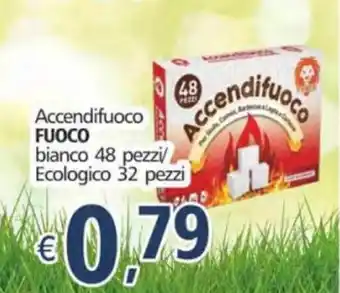 Alter Discount Fuoco Accendifuoco 48 pezzi/32 pezzi offerta