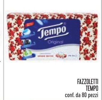 Conad FAZZOLETTI TEMPO conf. da 80 pezzi offerta