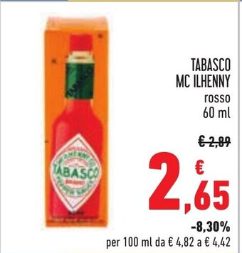 TABASCO MC ILHENNY rosso 60 ml