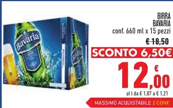 BIRRA BAVARIA conf. 660 ml x 15 pezzi