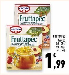 Conad Superstore Cameo fruttapec offerta
