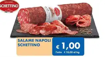 MD Discount SALAME NAPOLI SCHETTINO offerta