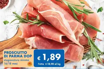 PROSCIUTTO DI PARMA DOP stagionatura minima 16/18 mesi