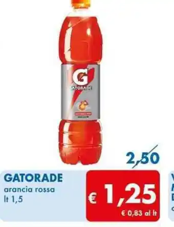 MD Discount GATORADE arancia rossa It 1,5 offerta