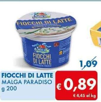 MD Discount FIOCCHI DI LATTE MALGA PARADISO g 200 offerta