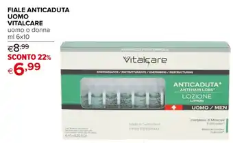 Iperal FIALE ANTICADUTA UOMO VITALCARE uomo o donna ml 6x10 offerta