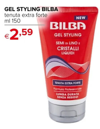 GEL STYLING BILBA tenuta extra forte ml 150