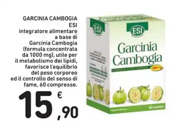 GARCINIA CAMBOGIA ESI
