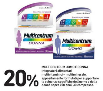 MULTICENTRUM UOMO E DONNA