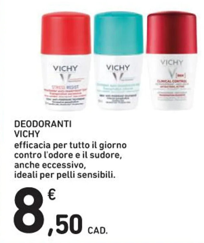 Parafarmacia Conad DEODORANTI VICHY offerta