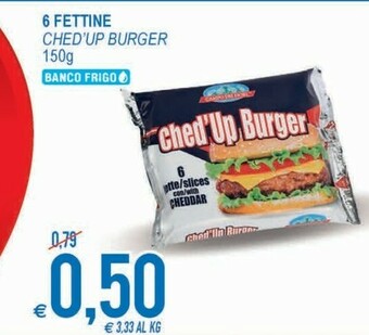 MD Discount Ched'Up Burger 6 Fettine offerta