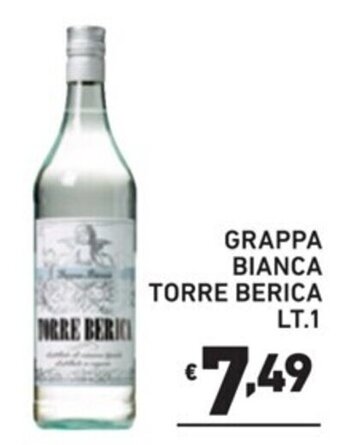GRAPPA BIANCA TORRE BERICA LT.1