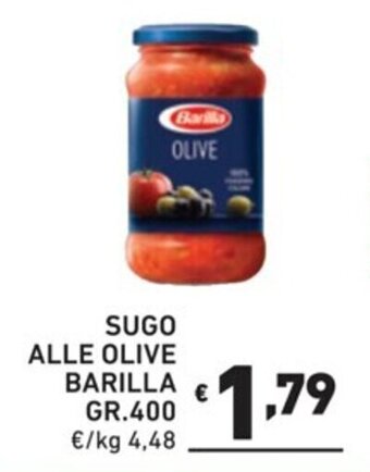SUGO ALLE OLIVE BARILLA GR.400