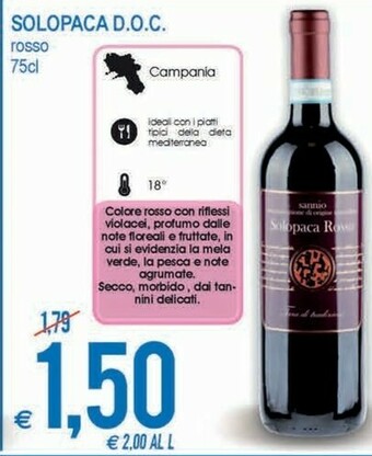 MD Discount Solopaca DOC Rosso offerta